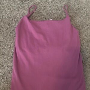 Women's Pink Spaghetti Strap Top